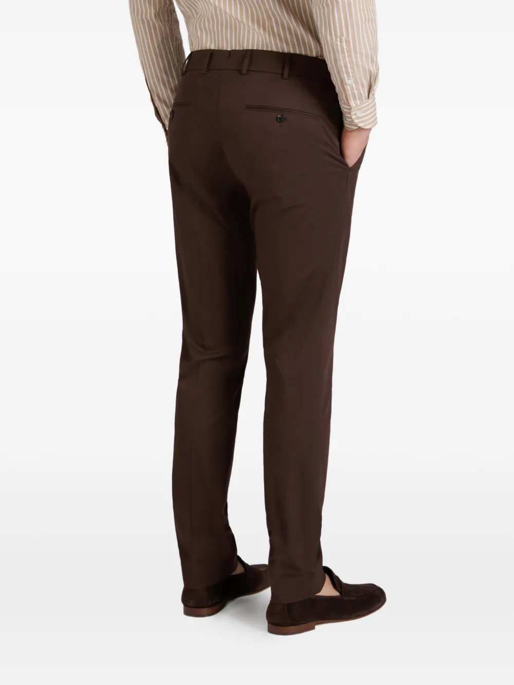 slowear Broek met knopen Bruin