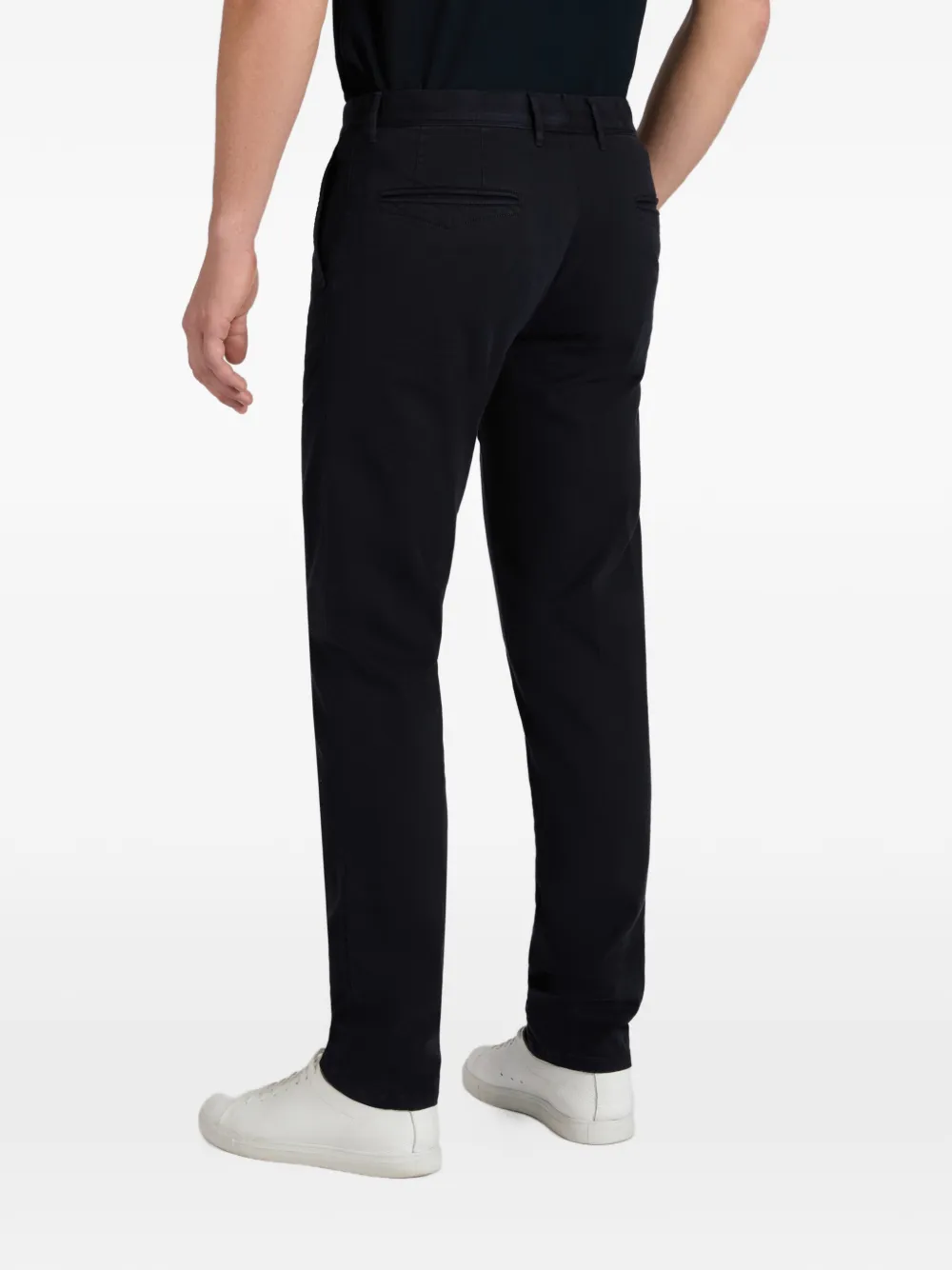 slowear Broek met riemlussen Blauw