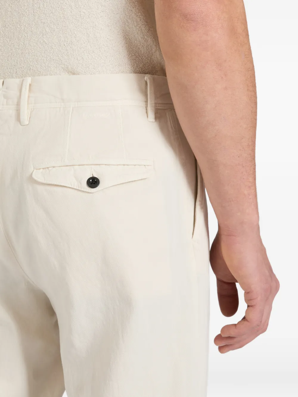 slowear Broek met knopen Beige