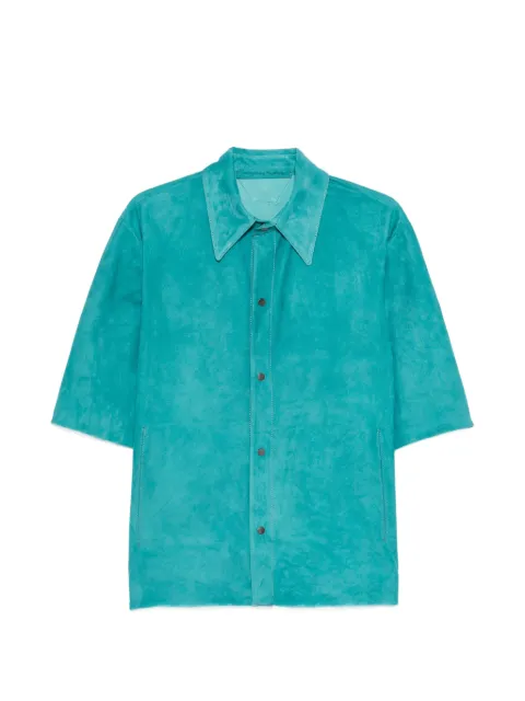 Salvatore Santoro button-up short-sleeve overshirt