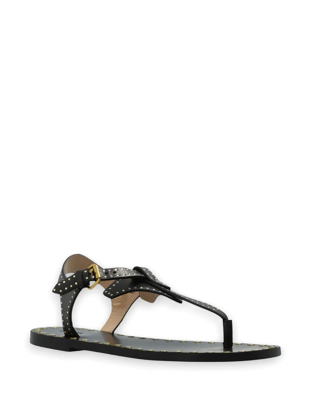 ISABEL MARANT Joonya sandalen met gesp met studs Zwart