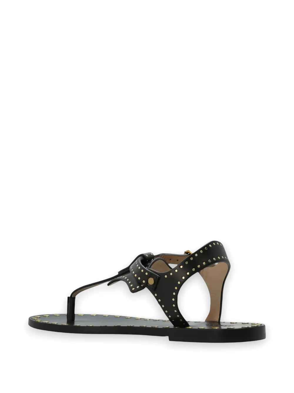 ISABEL MARANT Joonya sandalen met gesp met studs Zwart