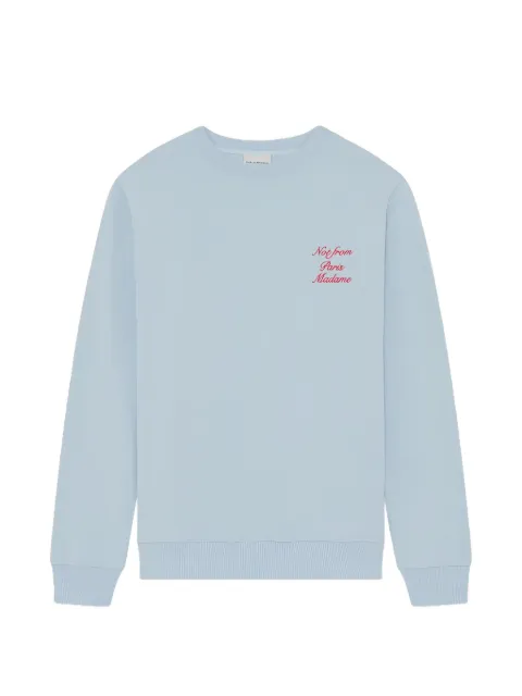 Drôle De Monsieur sudadera con letras del eslogan