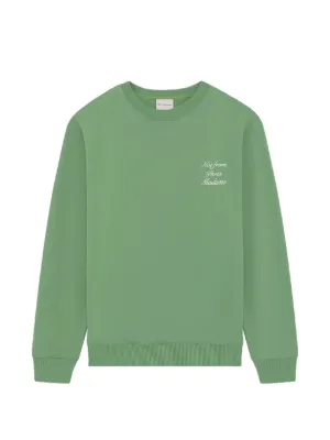 Stüssy Basic Thermal Sweatshirt | Green | FARFETCH