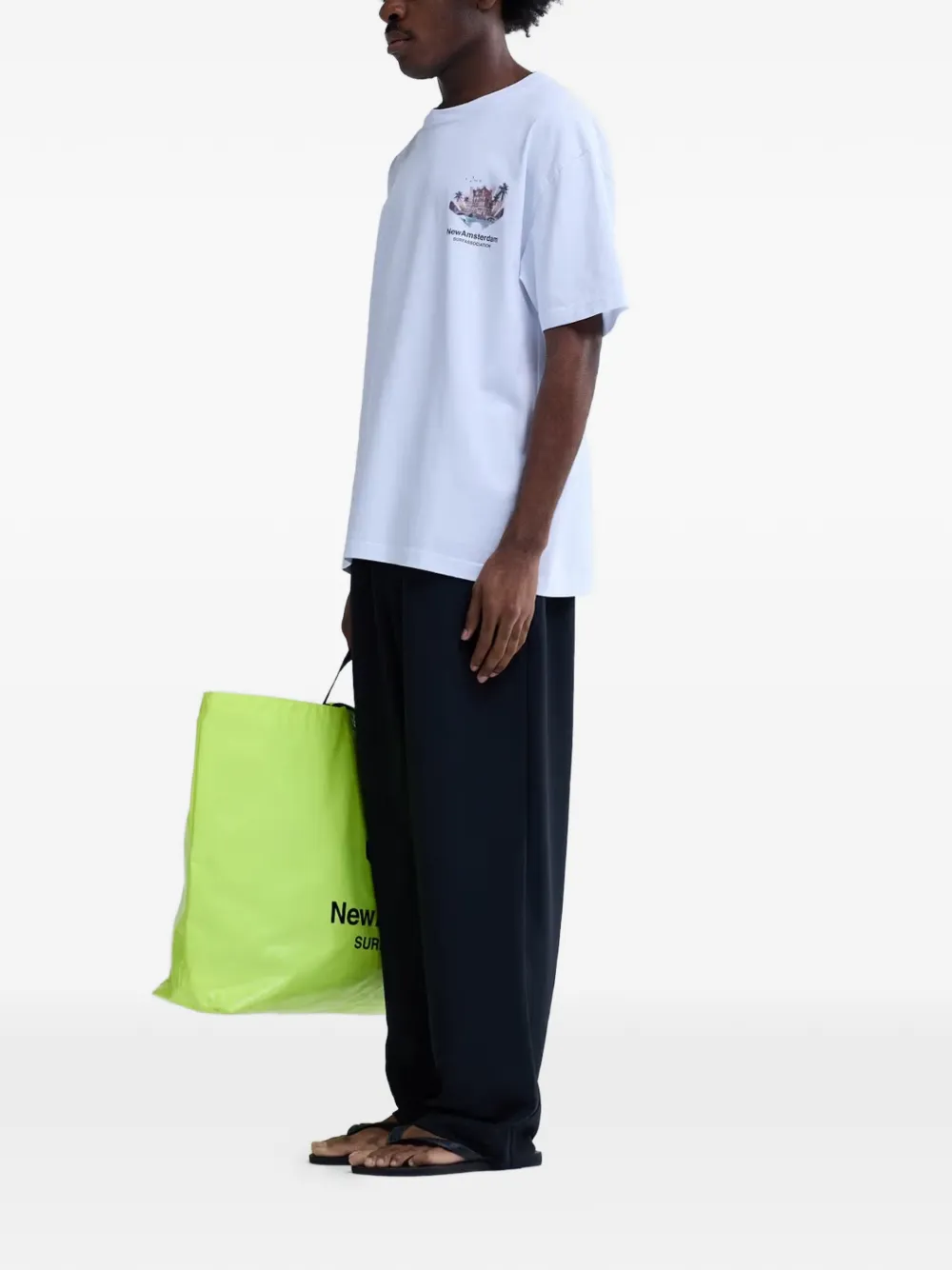  New Amsterdam Graphic T-shirt - White 