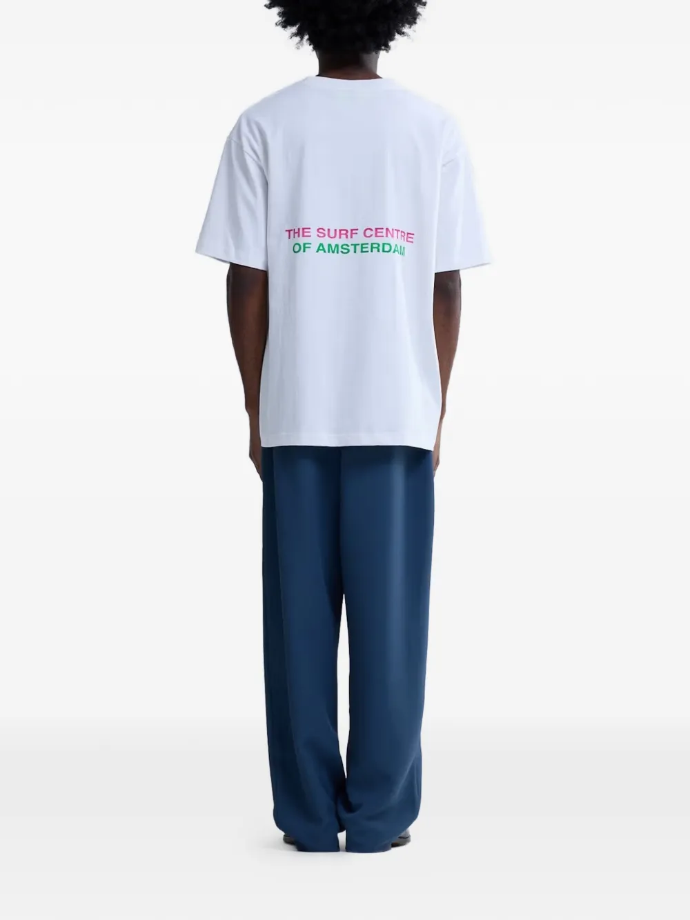 NEW AMSTERDAM T-shirt met print Wit