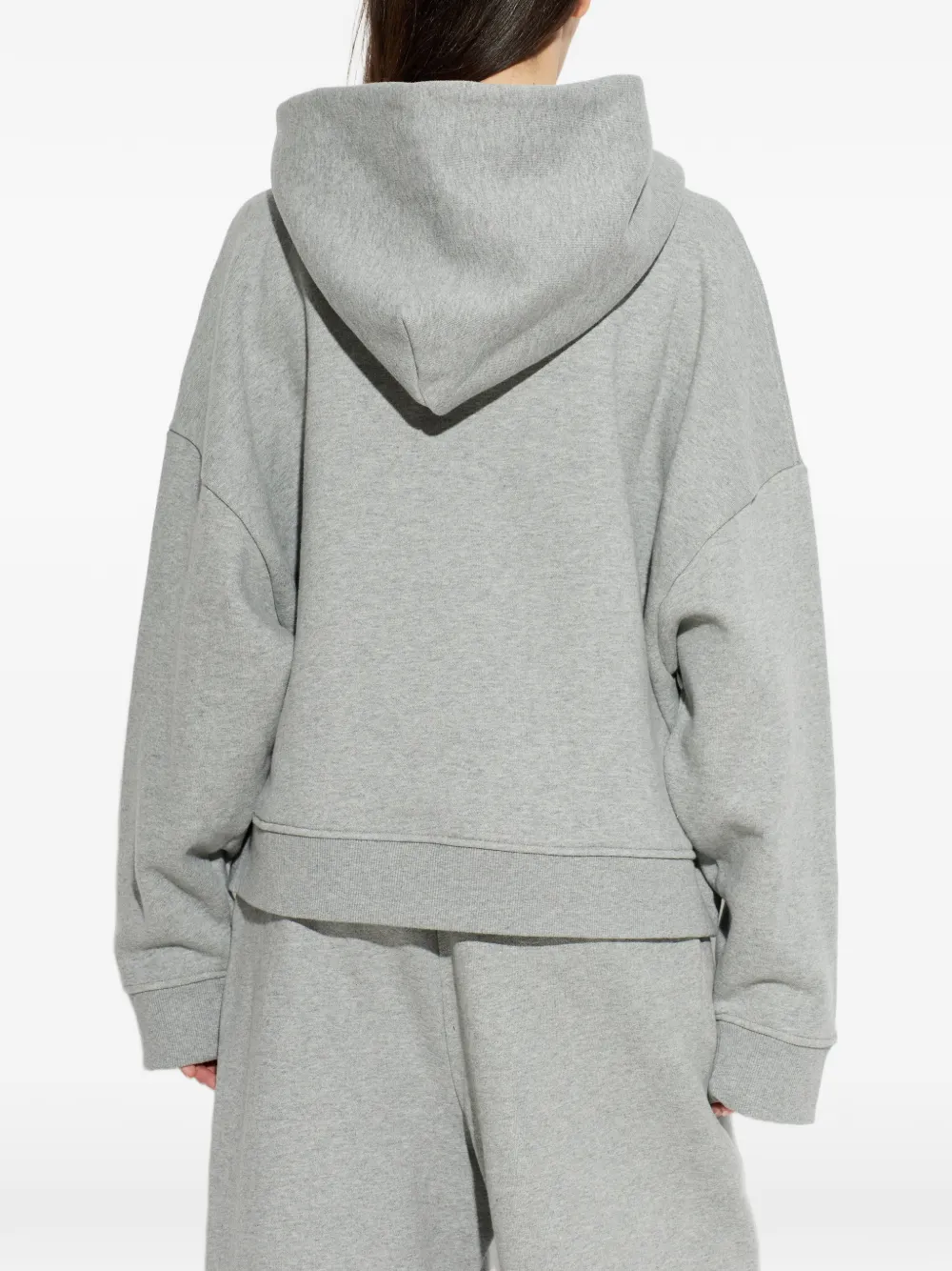  Entire Studios Mélange-effect Hoodie - Grey 