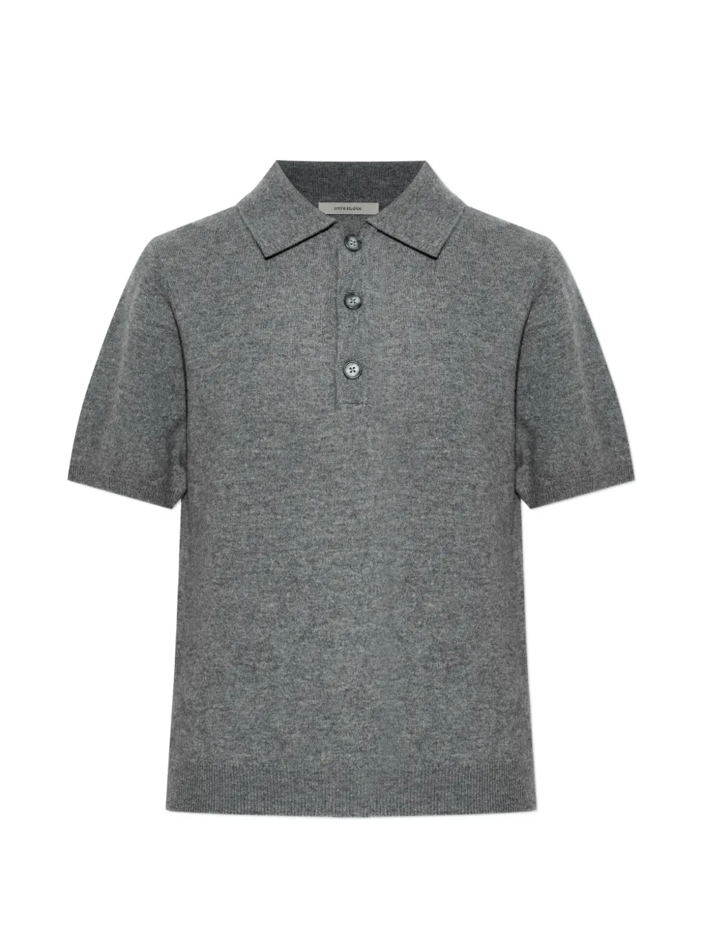 ENTIRE STUDIOS short-sleeved polo shirt - Grigio