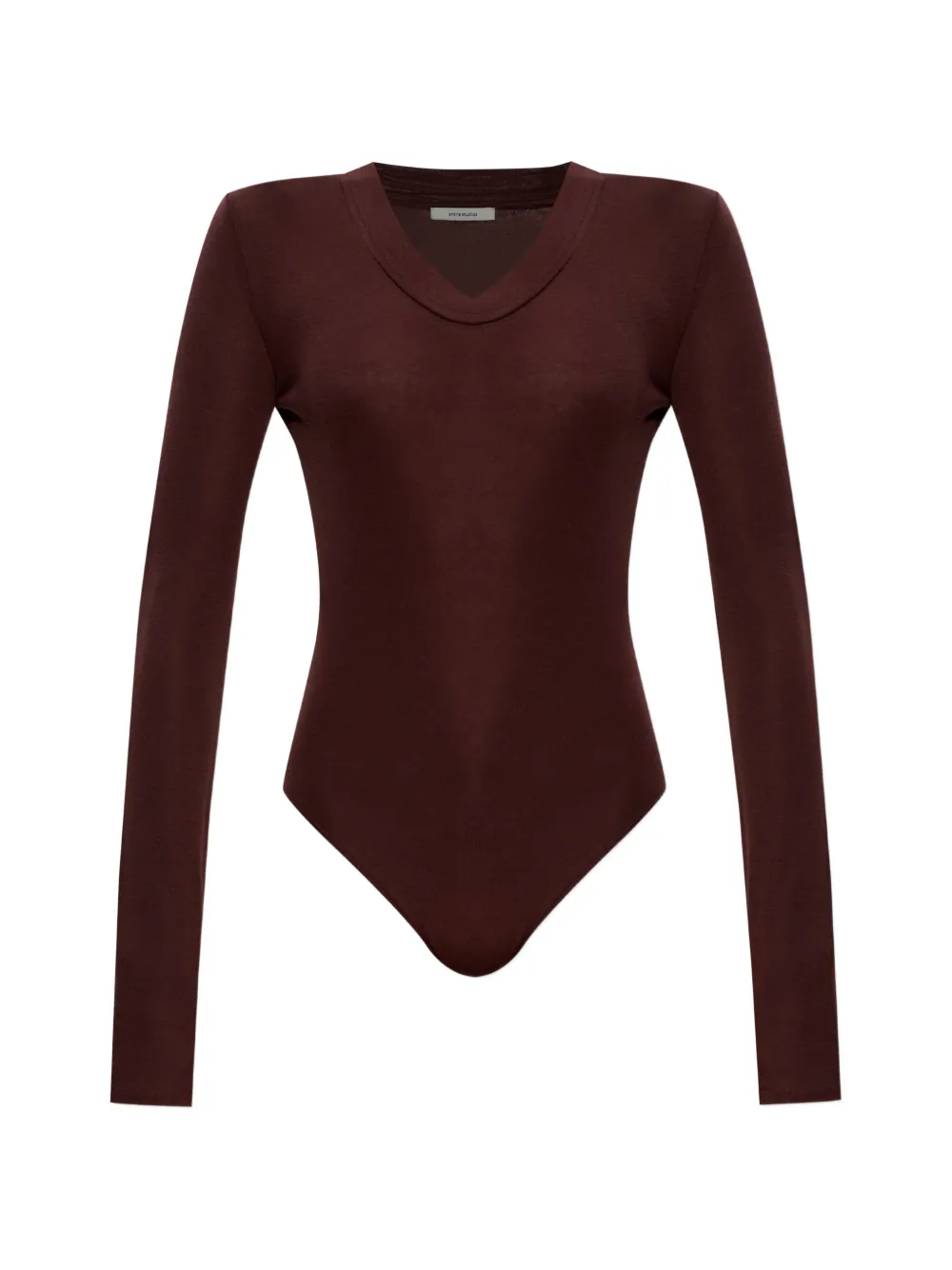 ENTIRE STUDIOS long-sleeve body - Marrone