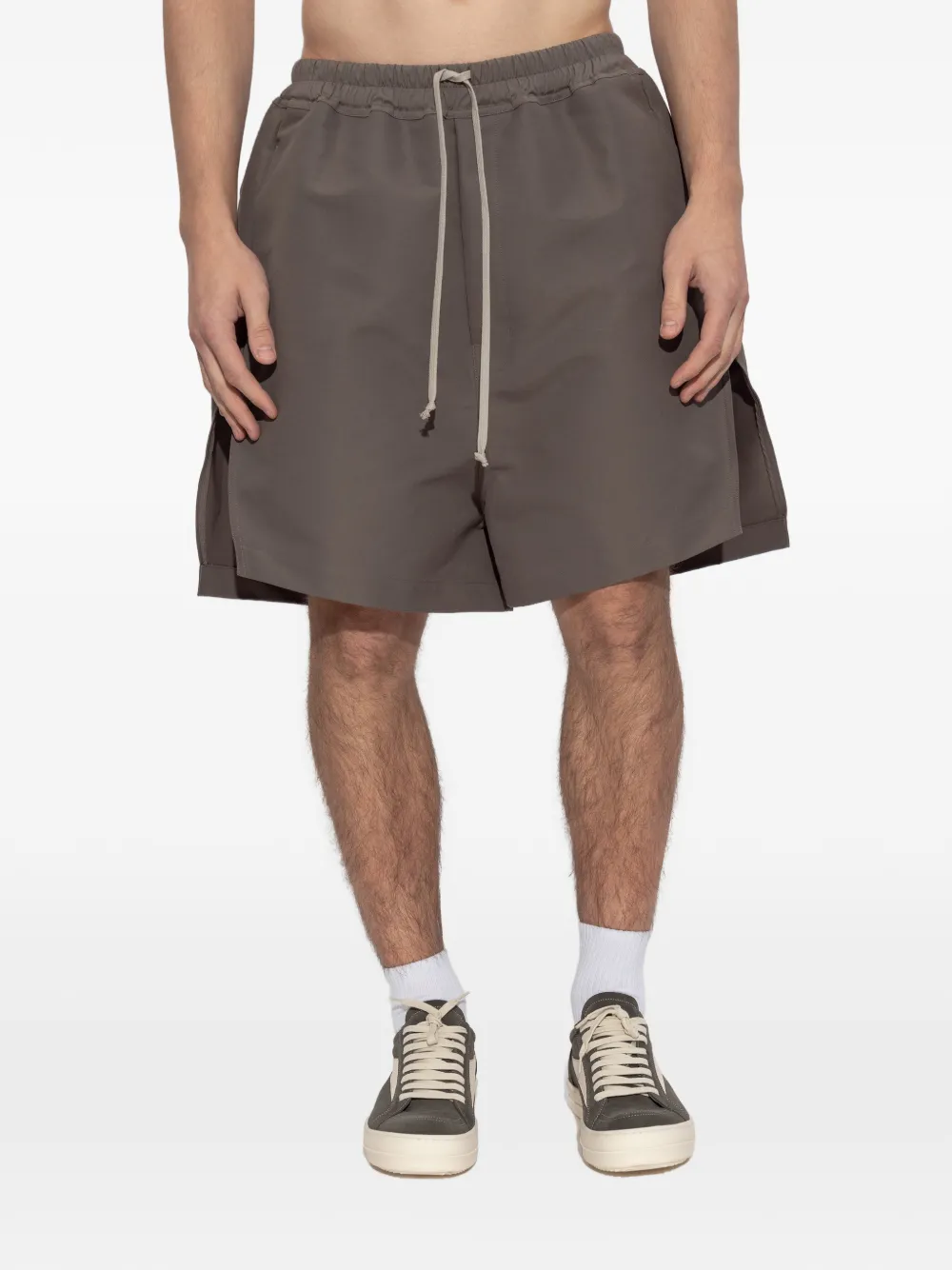 Rick Owens Faun trainingsshorts met trekkoord Bruin