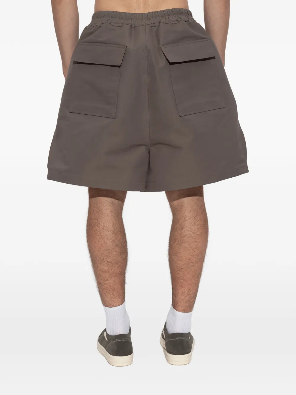 Rick Owens Faun trainingsshorts met trekkoord Bruin