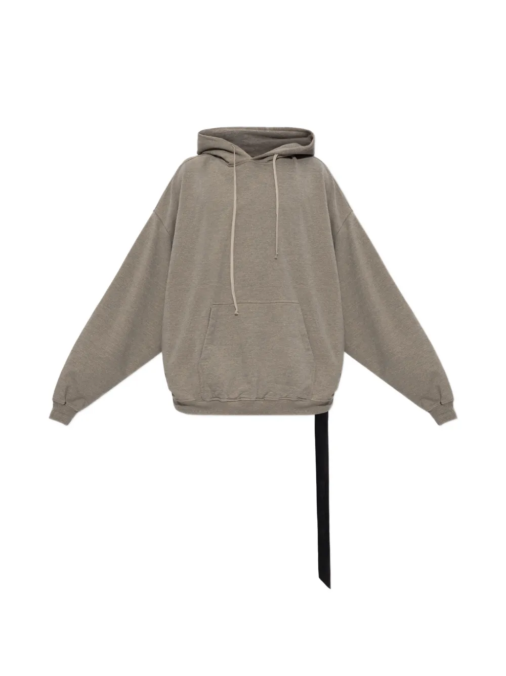 Rick Owens DRKSHDW Hun drawstring hoodie - Grigio
