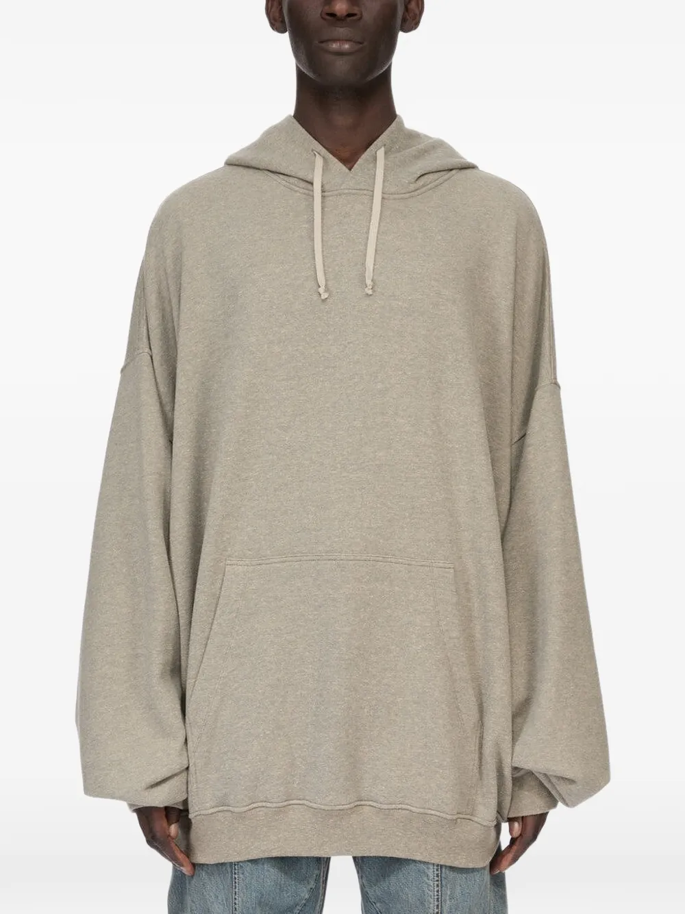 Rick Owens DRKSHDW Hun hoodie met trekkoord Grijs