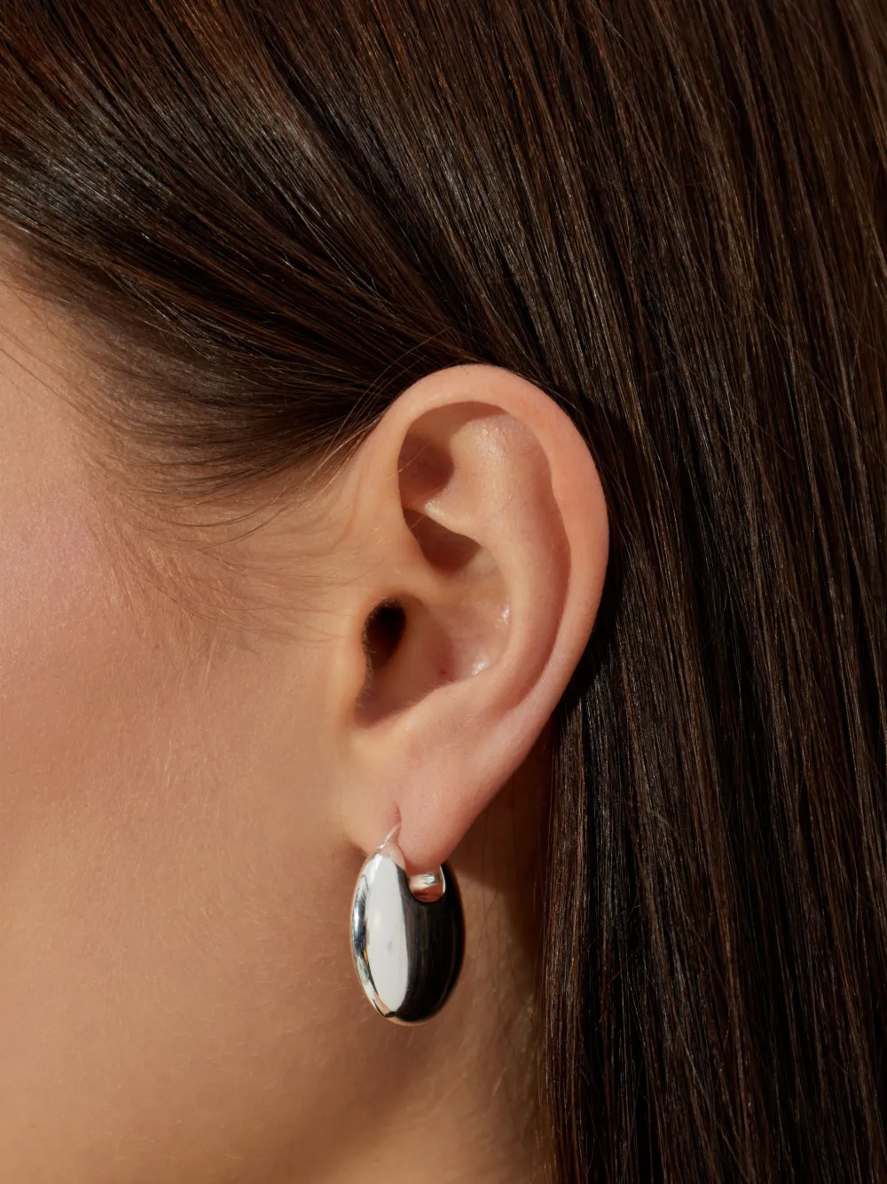 LIE STUDIO The Erin earrings - Argento