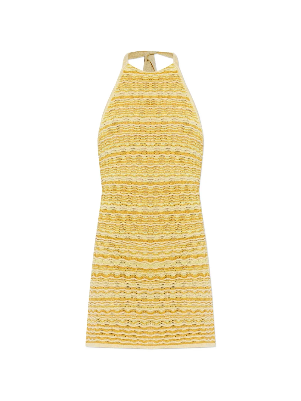 Cult Gaia Erina knit mini dress - Giallo