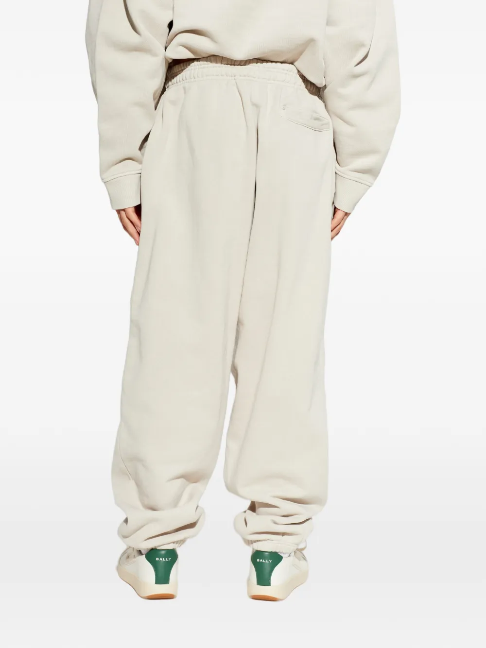 ENTIRE STUDIOS Trainingsbroek met elastische taille Beige