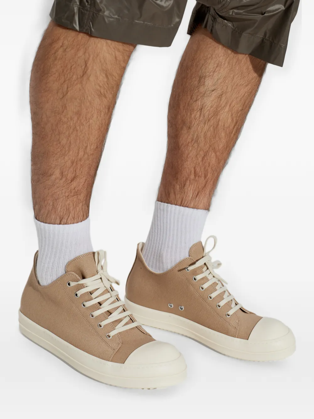 Rick Owens DRKSHDW Temple sneakers Beige