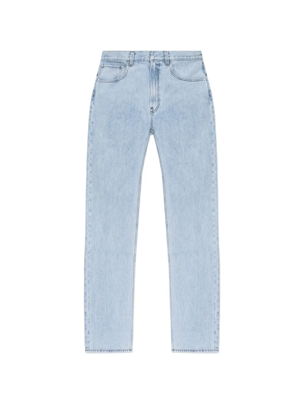 ENTIRE STUDIOS logo-patch jeans - Blu