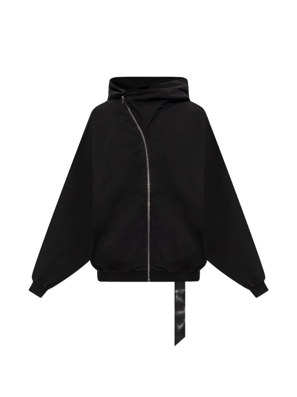 Rick Owens DRKSHDW Mountain Hun zip-up hoodie - Nero