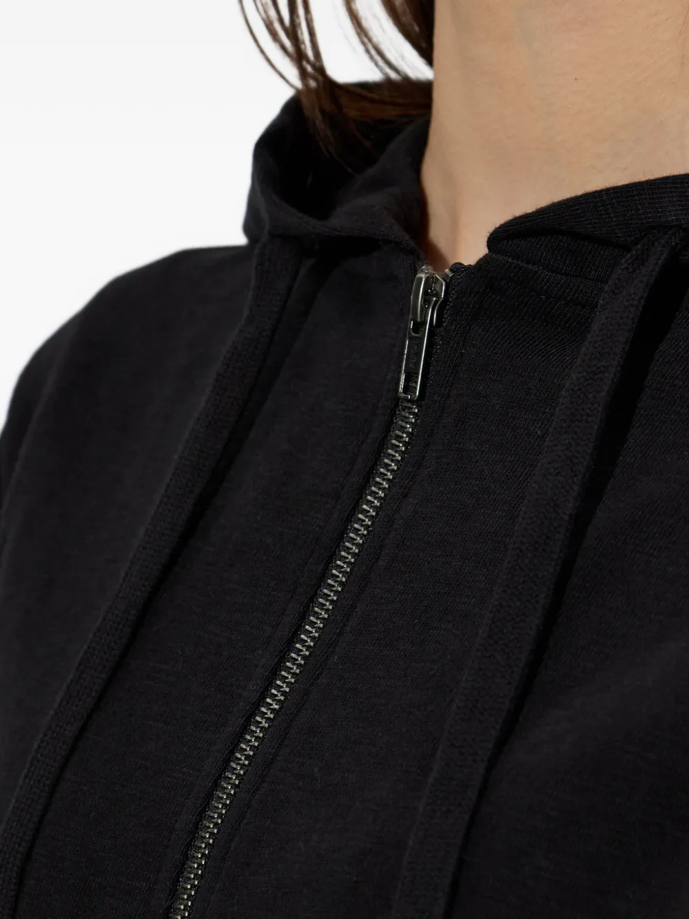 ENTIRE STUDIOS Hoodie met rits Zwart