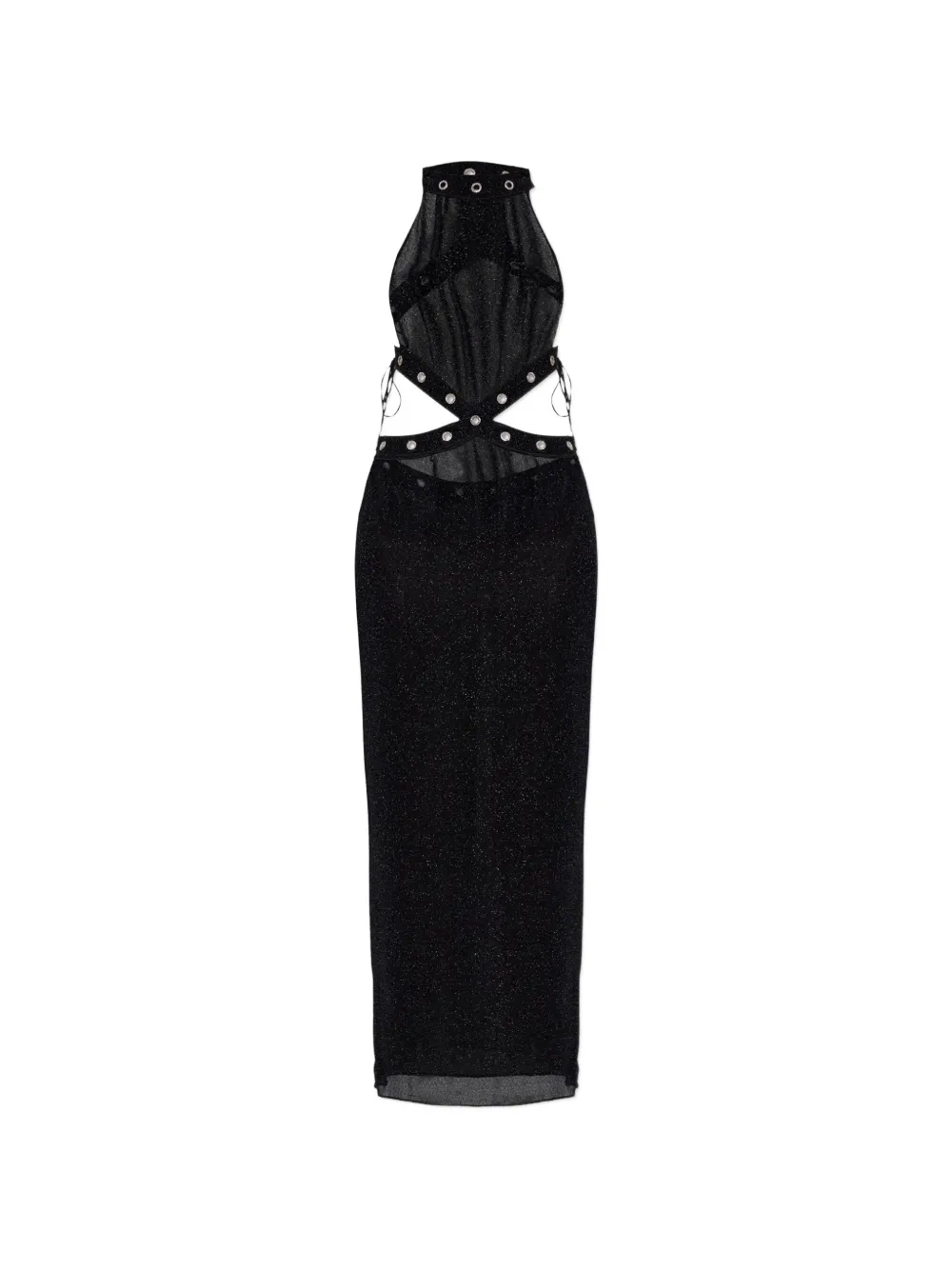 Oséree halterneck maxi dress - Nero