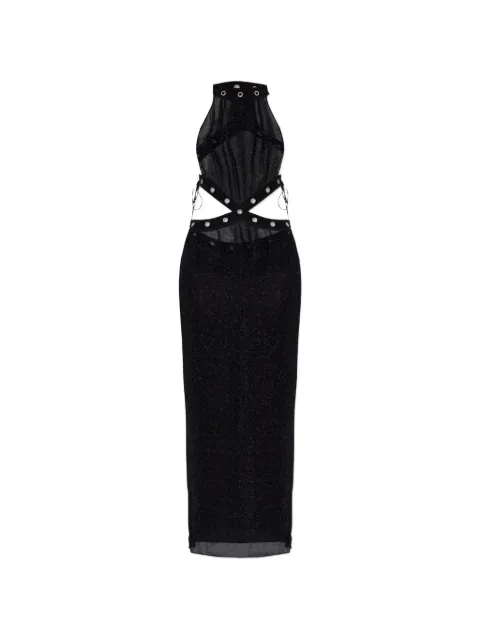 Oséree halterneck maxi dress