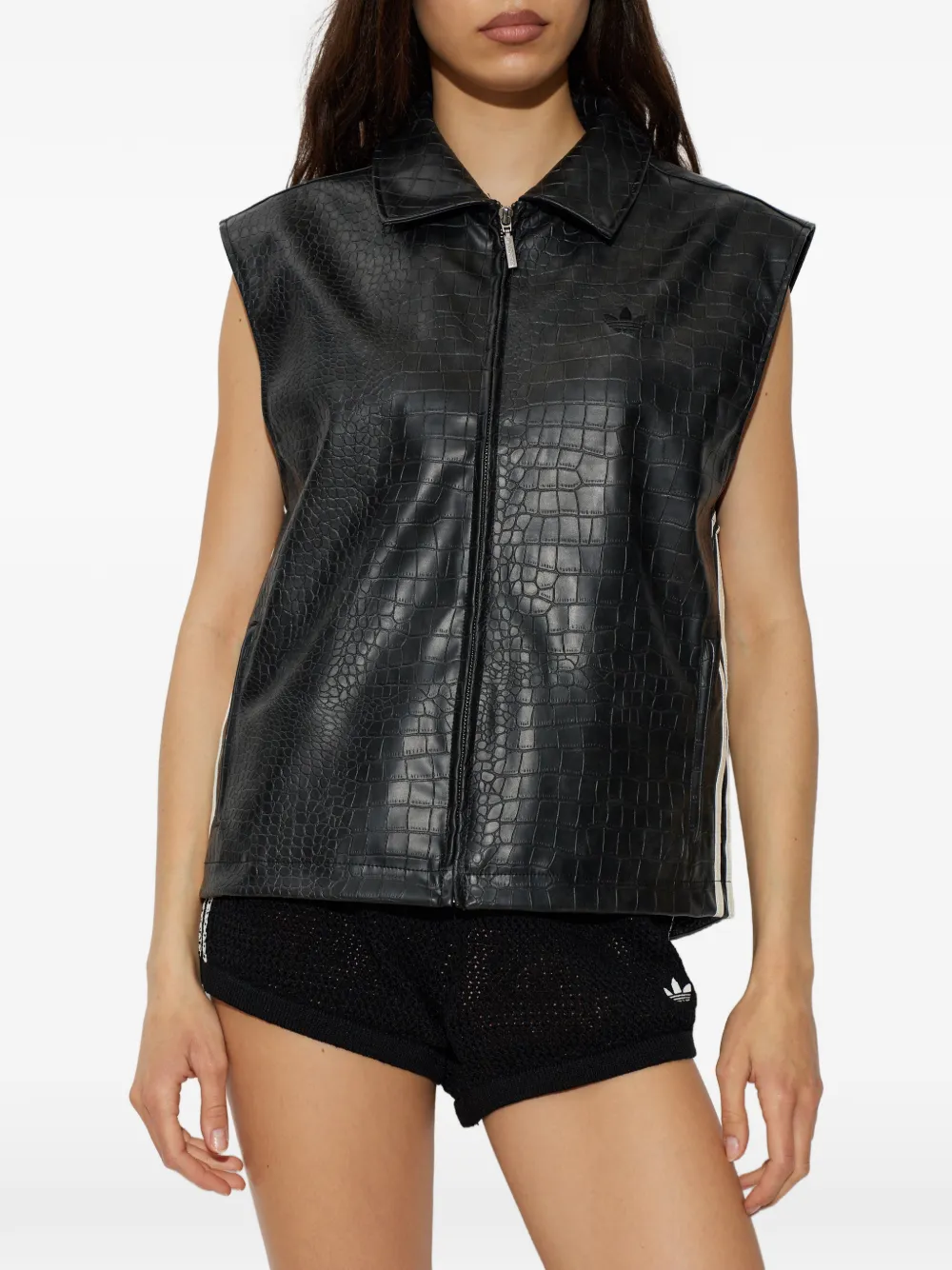 Crocodile-Effect Gilet