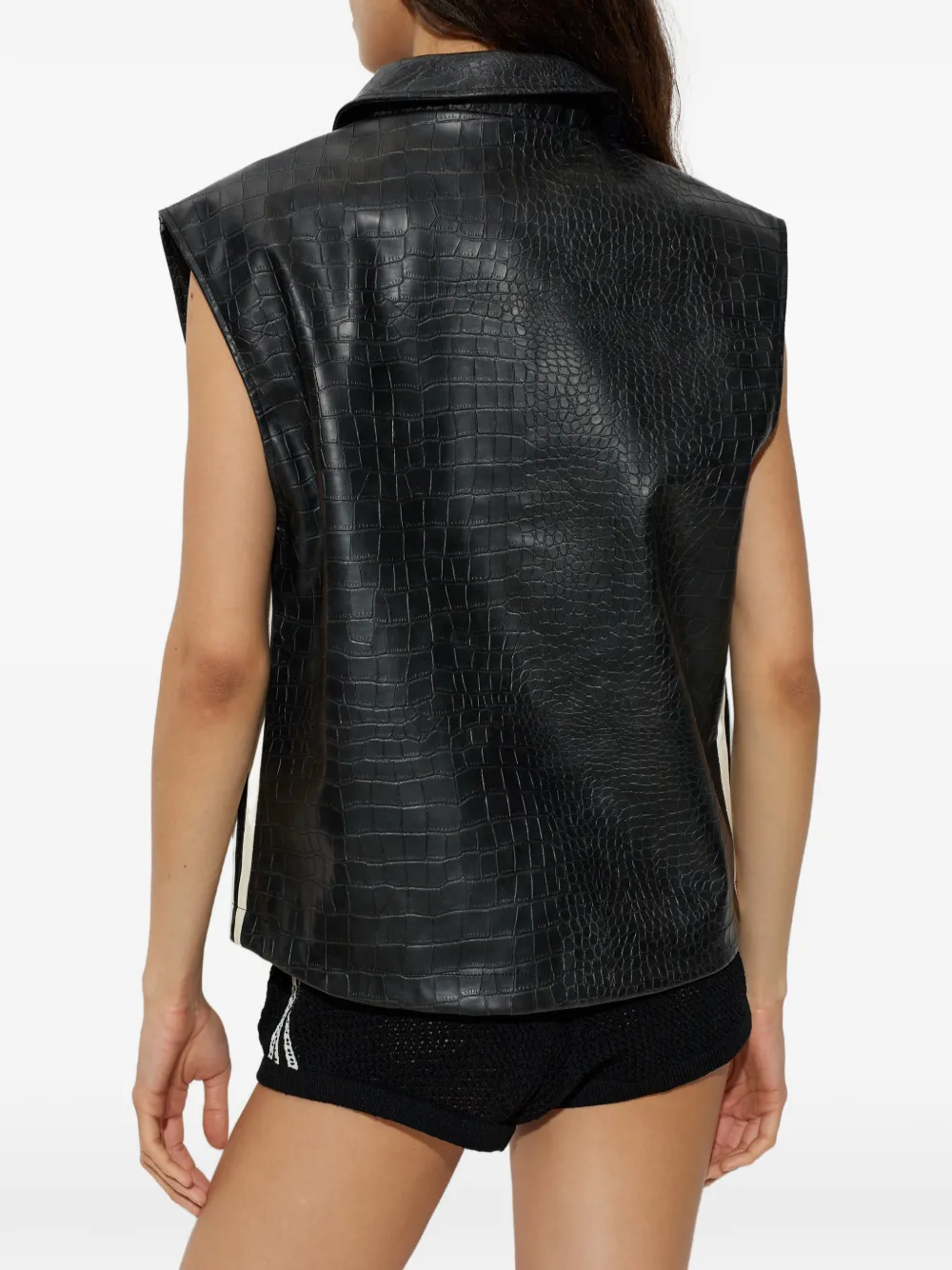 Crocodile-Effect Gilet