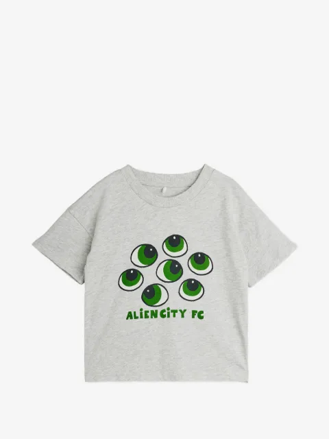Mini Rodini eye-print T-shirt
