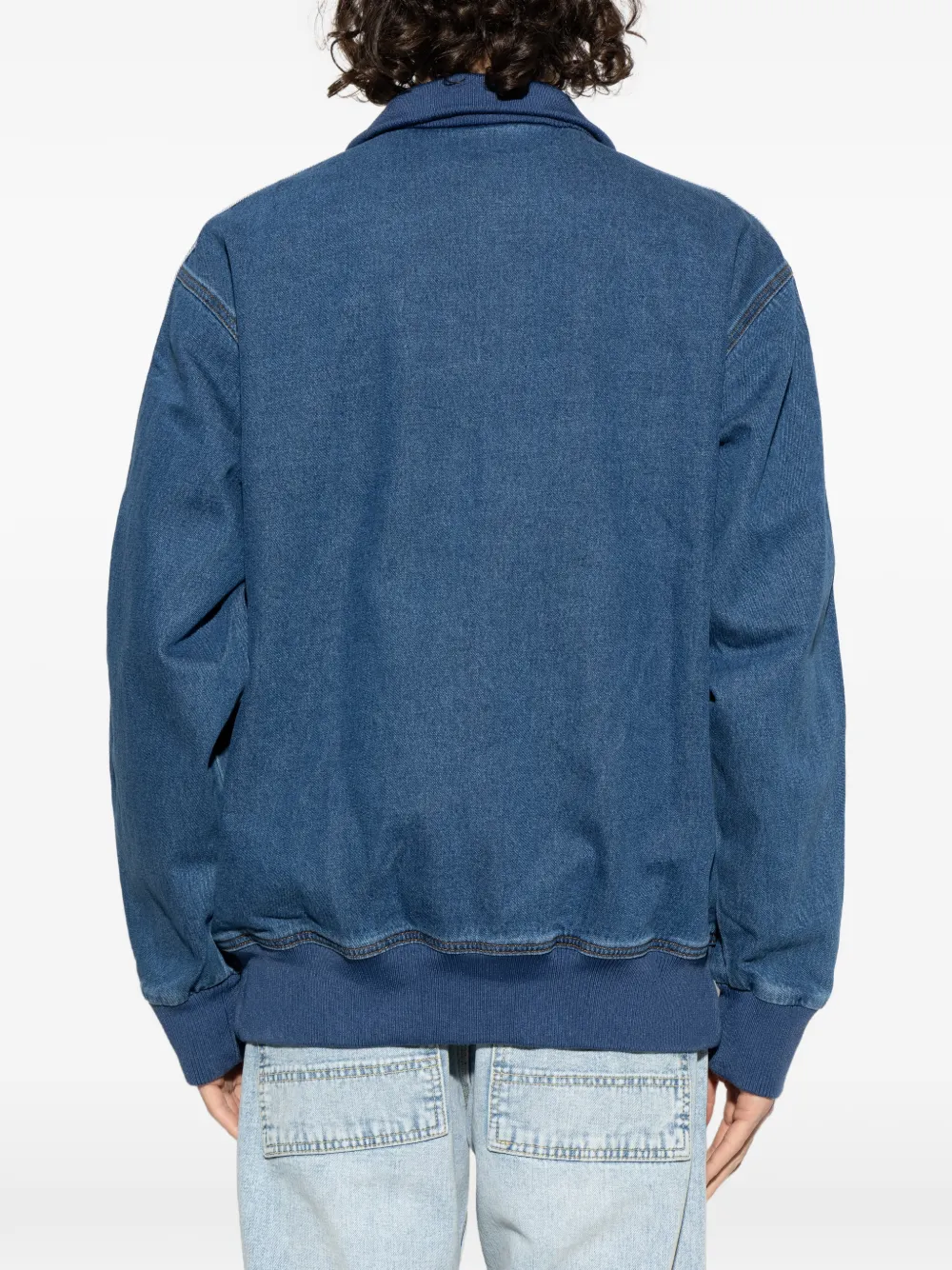 adidas Adicolor Denim Firebird sweater Blauw
