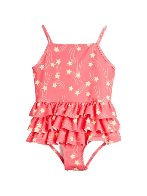 Mini Rodini Starfall ruffled swimsuit
