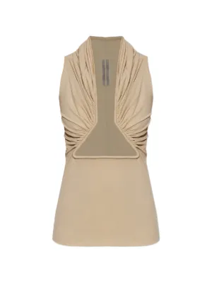 Rick Owens カットアウト トップ | ニュートラル | FARFETCH JP