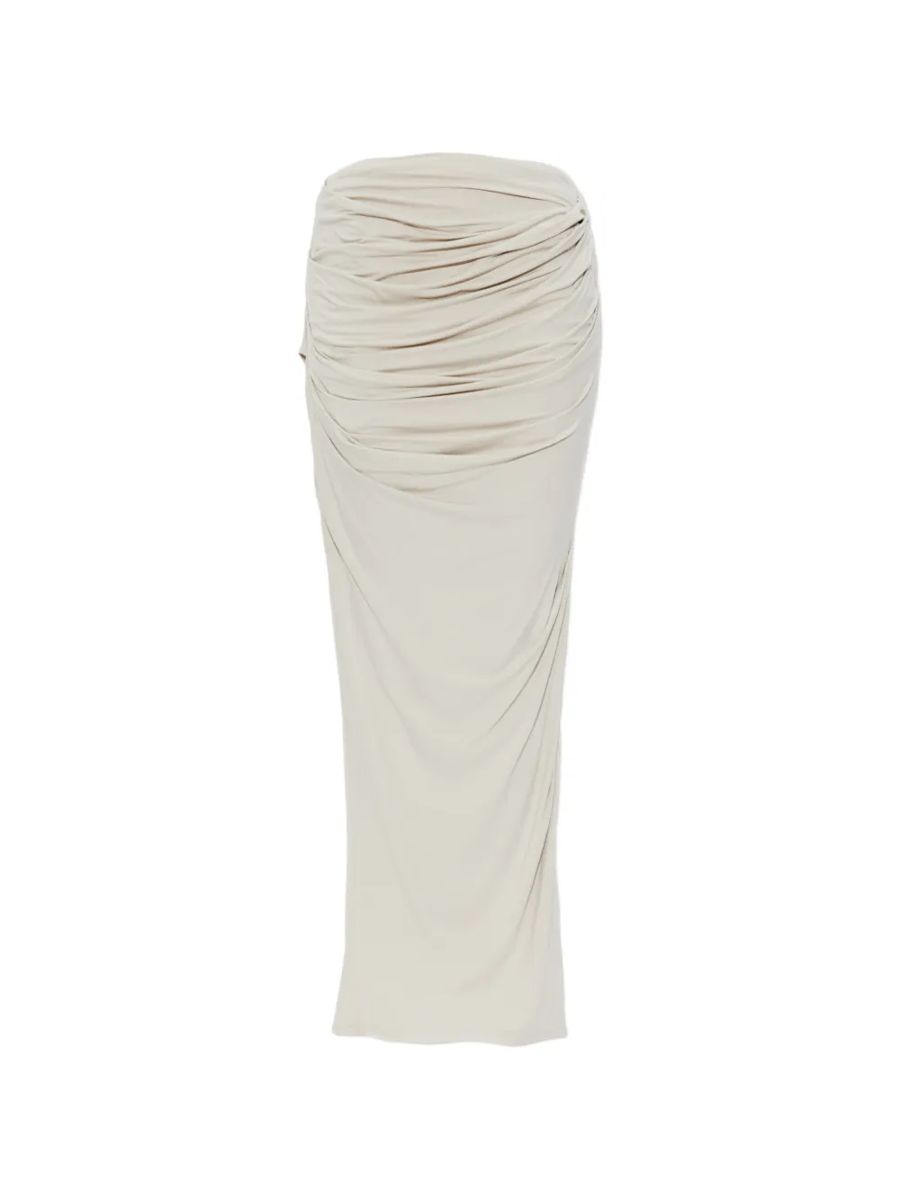 ENTIRE STUDIOS draped maxi skirt - Toni neutri