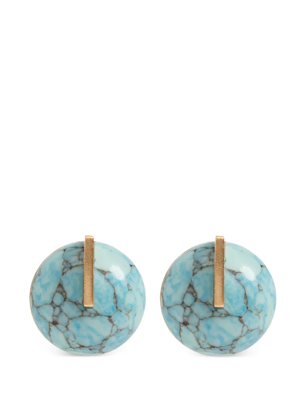 Cult Gaia Una round-shape earrings - Oro