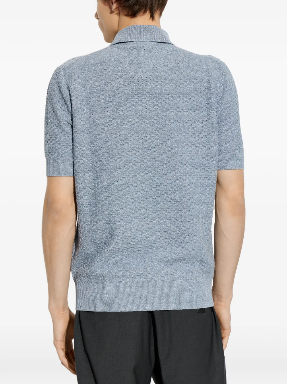 Dolce & Gabbana Poloshirt met korte mouwen Blauw