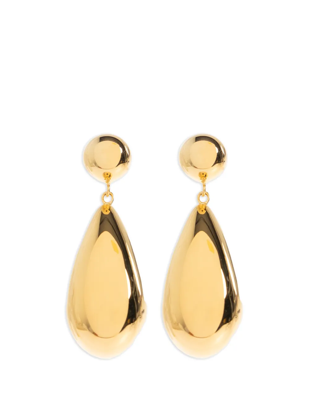 LIE STUDIO The Lola teardrop earrings - Oro