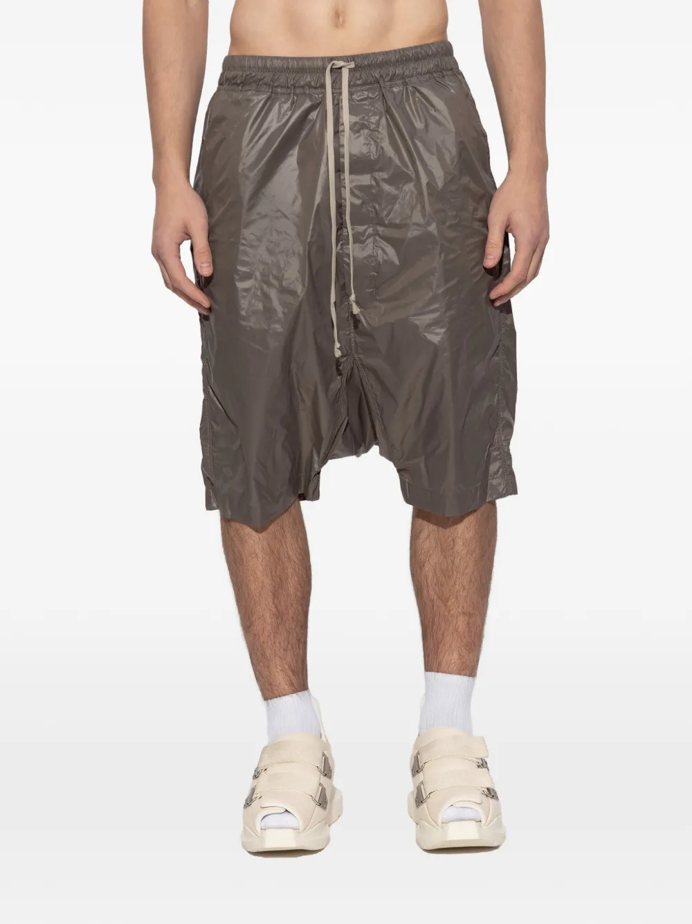 Rick Owens DRKSHDW Shorts met trekkoord Grijs