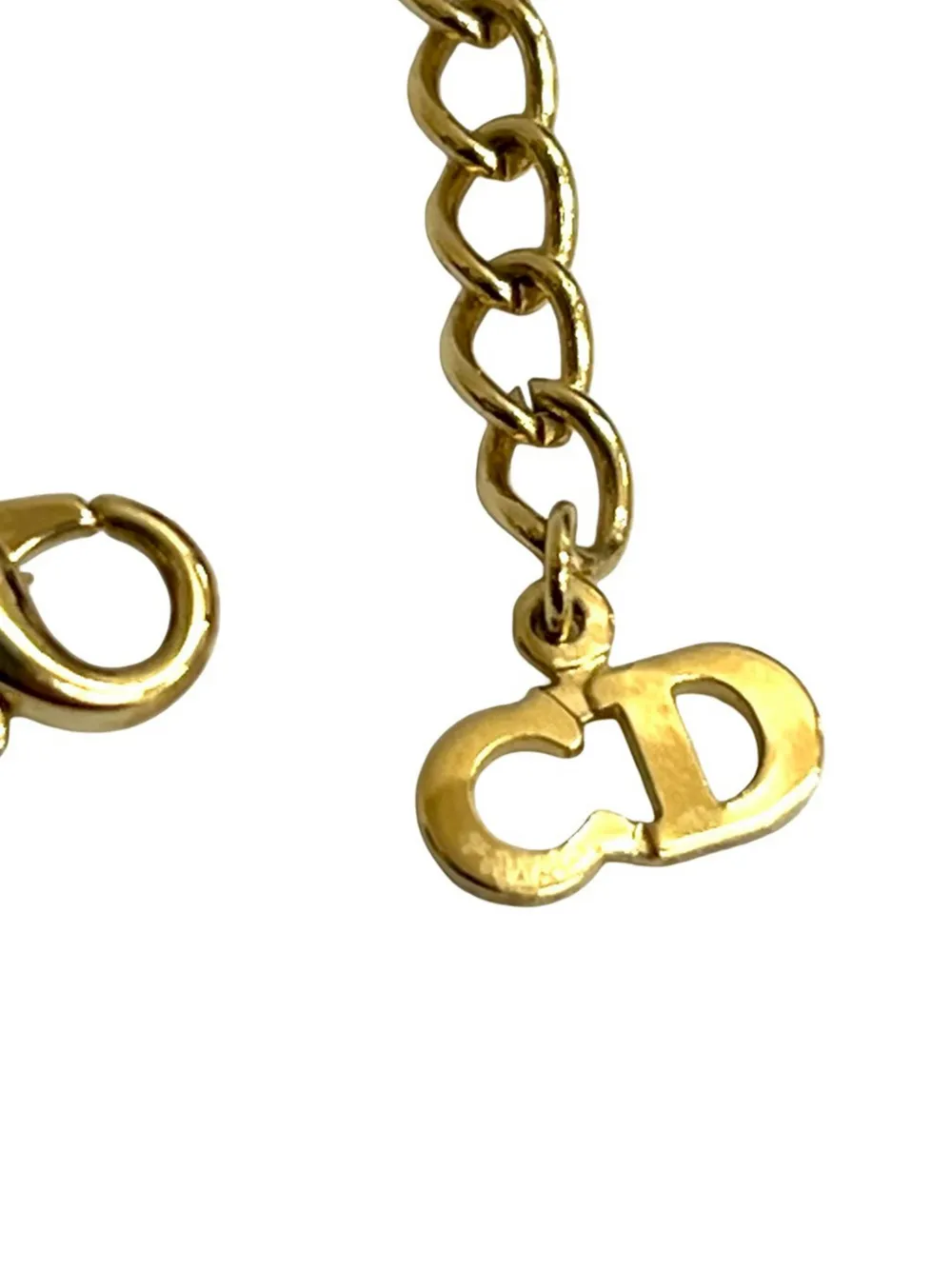 2000-2010 Gold Plated Cd Logo Pendant Necklace Costume Necklace