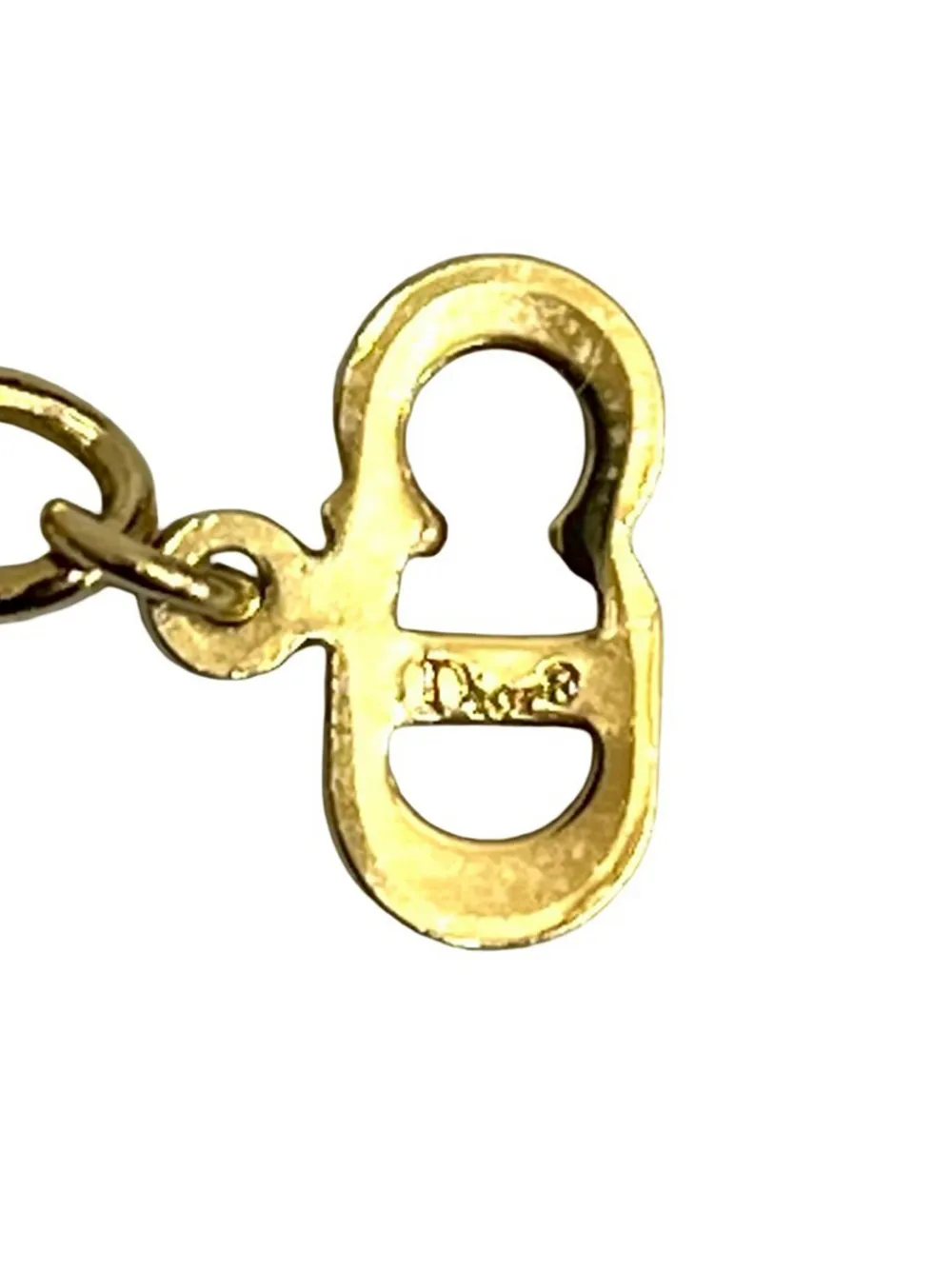 2000-2010 Gold Plated Cd Logo Pendant Necklace Costume Necklace