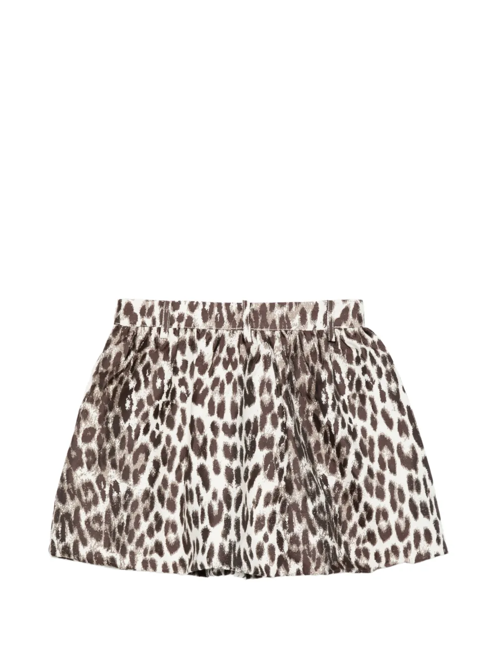  Baum Und Pferdgarten Samaya Leopard Pocket Skirt - Neutrals 
