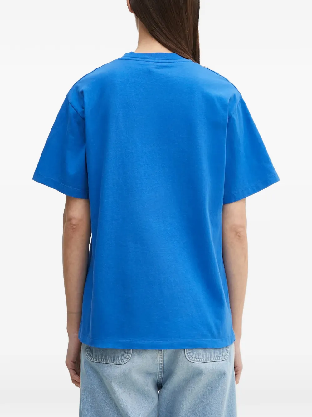NO PROBLEMO I Heart T-shirt met print Blauw