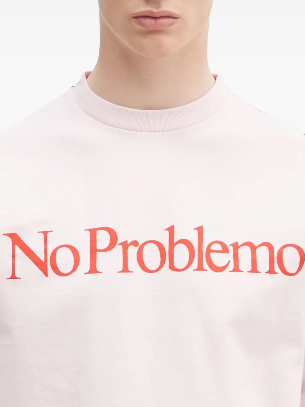 NO PROBLEMO sweater met lange mouwen Roze
