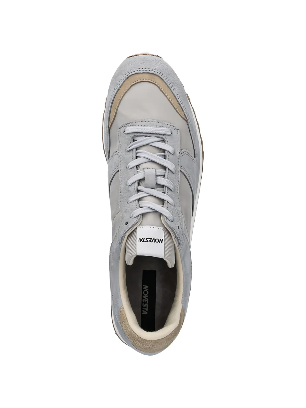 Novesta Sneakers met vlakken Grijs