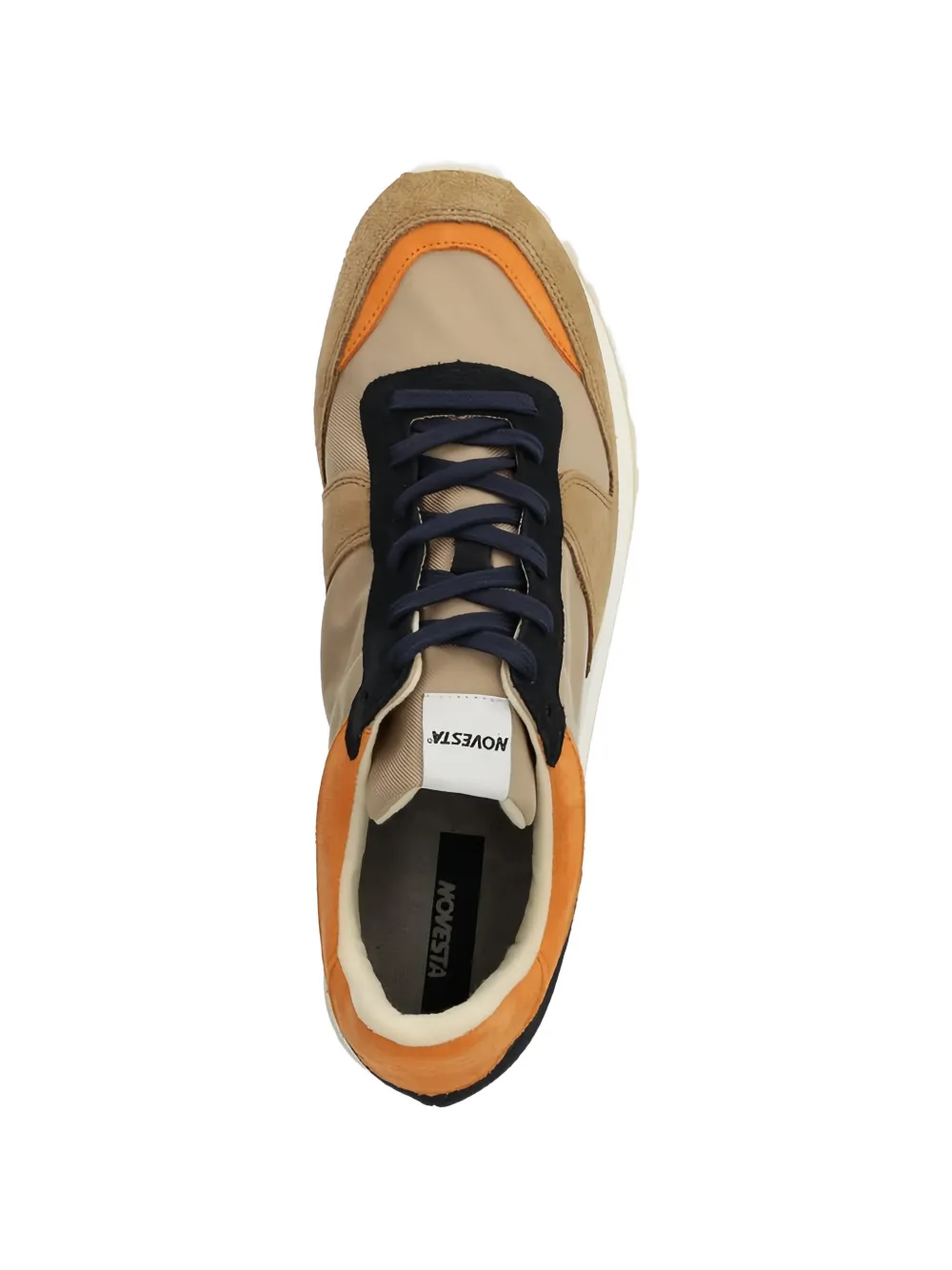 Novesta Sneakers met vlakken Beige