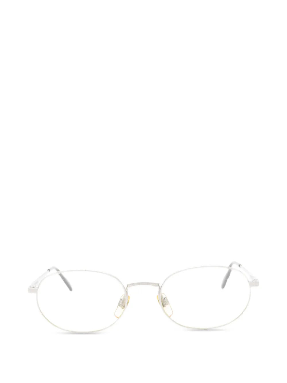 Giorgio Armani Pre-Owned Occhiali tondi anni '90 - Argento