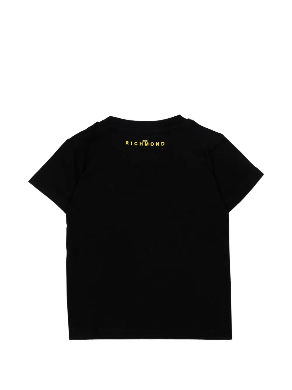  John Richmond Junior Multicoloured Logo T-shirt - Black 