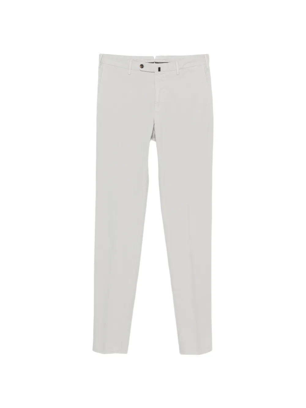 Incotex slim-fit pressed-crease trousers - Grigio