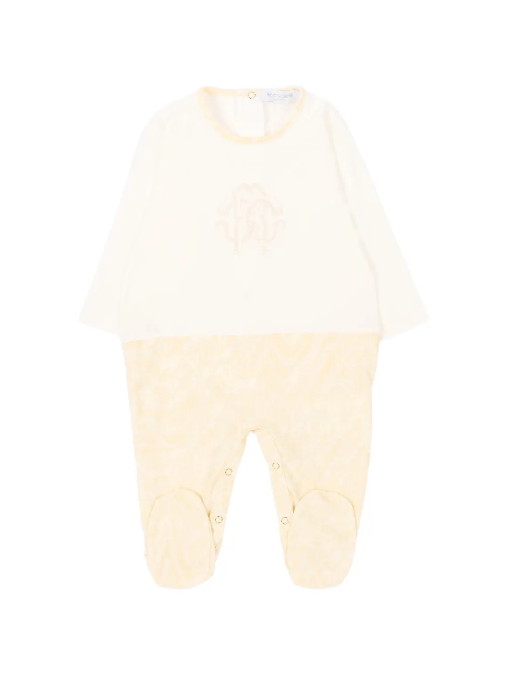  Roberto Cavalli Junior Zebra Logo Babywear Set - Neutrals 