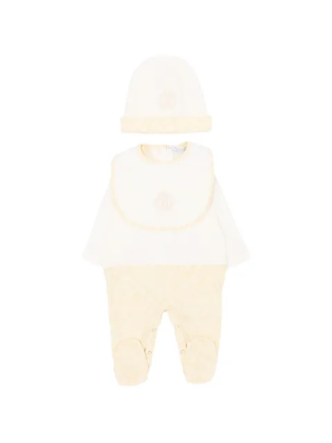 Roberto Cavalli Junior zebra logo babywear set
