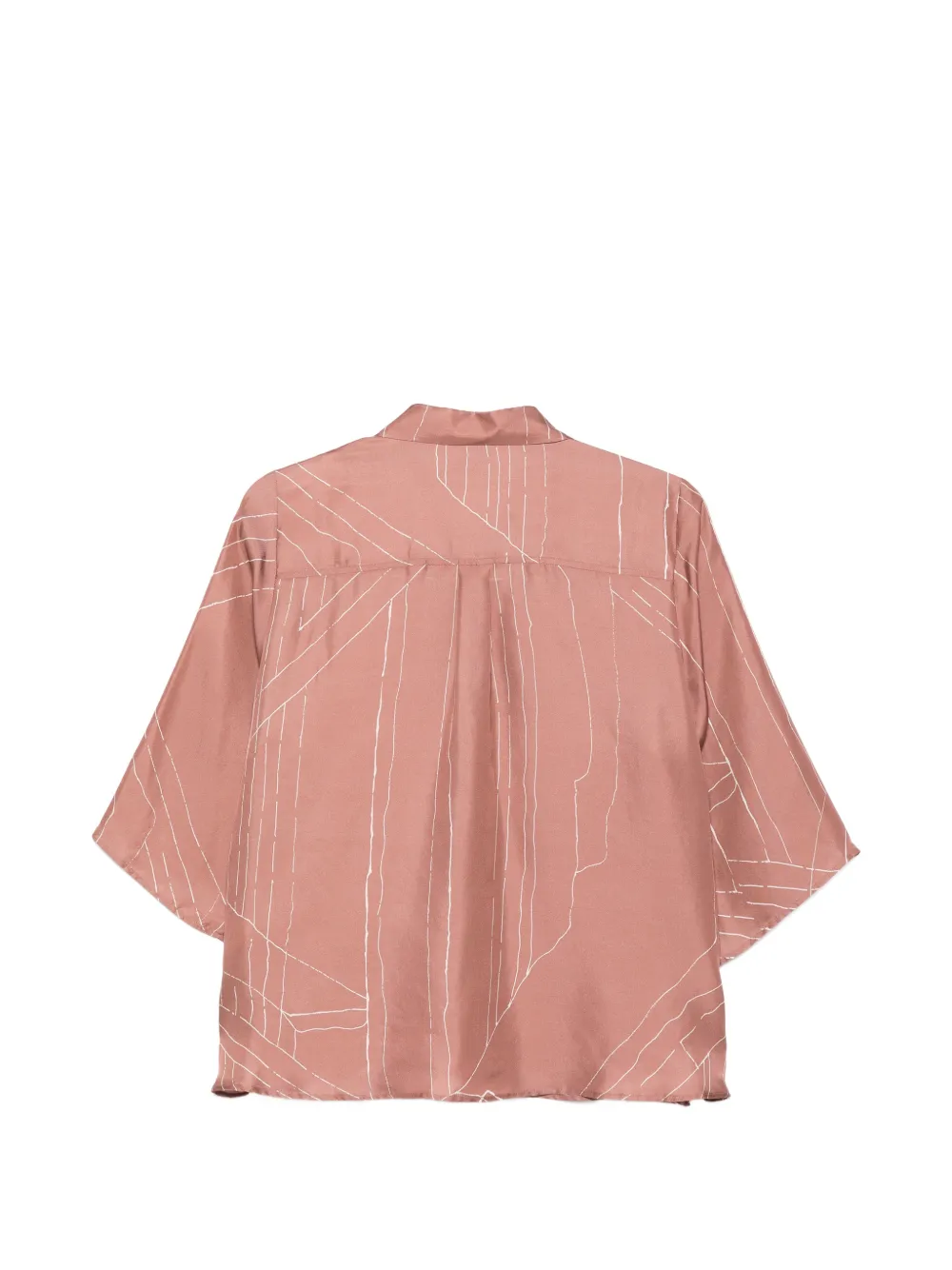  Alysi Printed Shirt - Brown 